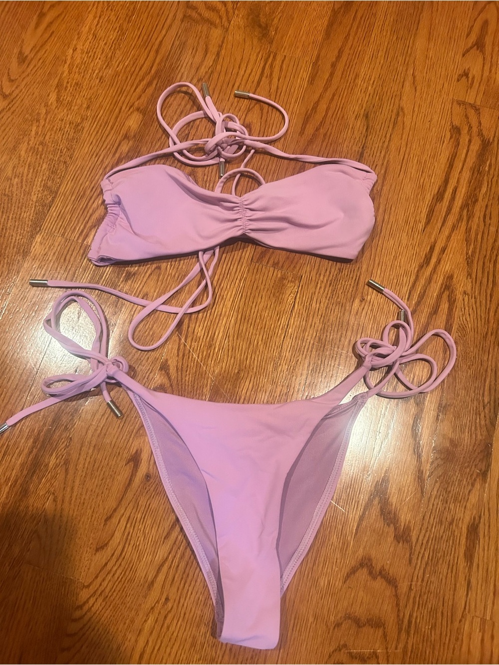 House of CB lilac purple bikini